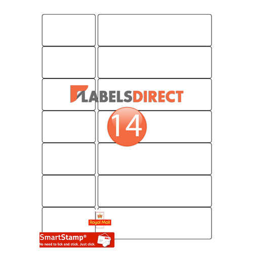 XSS5102 - Smart Stamp Labels 63.5mm x 38.1mm
