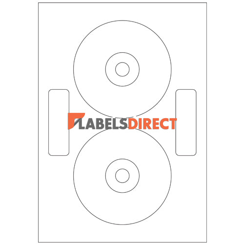 SL2N - Neato Compatible CD/DVD Labels 118mm