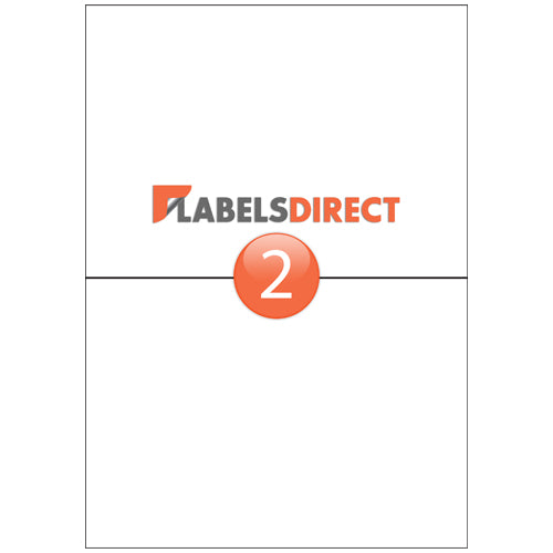 EL2 - Square Cornered Labels 210mm x 149mm