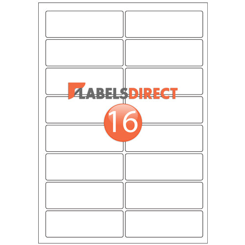 SLd33-96 - Rectangle Labels 96mm x 33mm