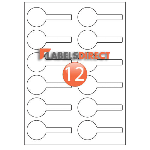 XTS-12 Tamper Seal Labels 41mm Diameter