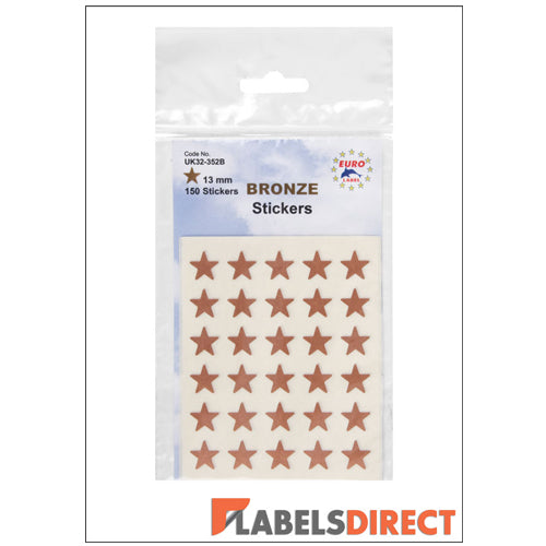Bronze Reward Stickers
