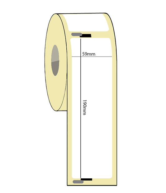 DY-99019 - 59mm x 190mm Dymo 99019 (S0722480) Compatible Labels