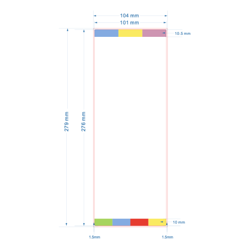 Pallet Shipping - Printed Thermal Labels, 101x276mm