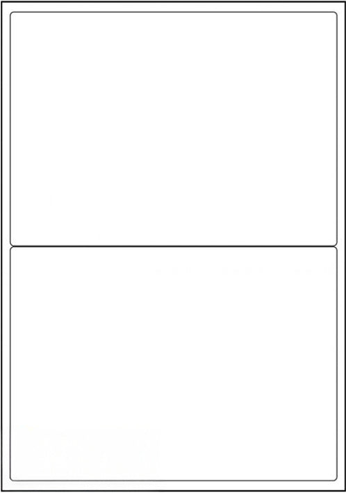 LL2 - Round Cornered Labels 199.4mm x 143.5mm
