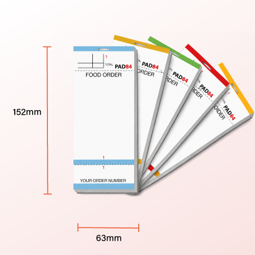 PAD84 - Single Copy Tear-Off Slip Pads