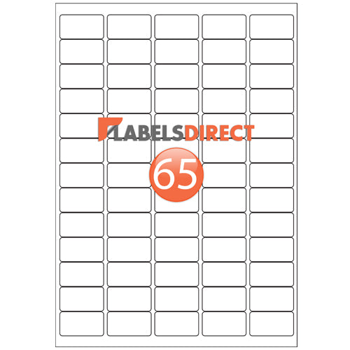 LL65 - Mini Labels 38.1mm x 21.2mm