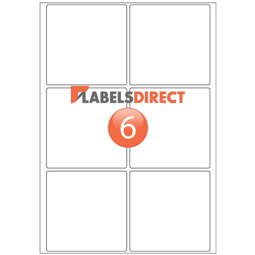 SLSQ95 - Square Labels 95mm x 95mm