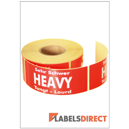 LD-SPL06 - Heavy Packaging Labels 136mm x 50mm