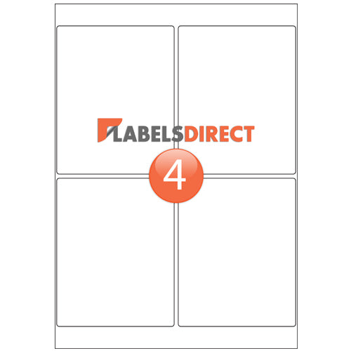 SLd102-127 - Rectangle Labels 102mm x 127mm