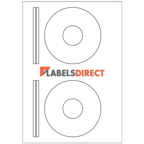 SL2A - CD/DVD Labels 116mm