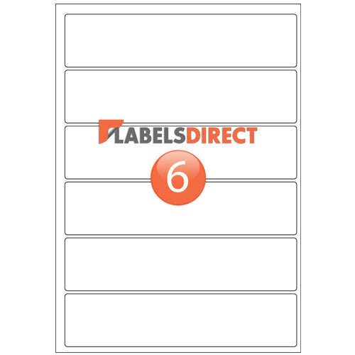 SLd45-194 - Rectangle Labels 194.7mm x 44.87mm