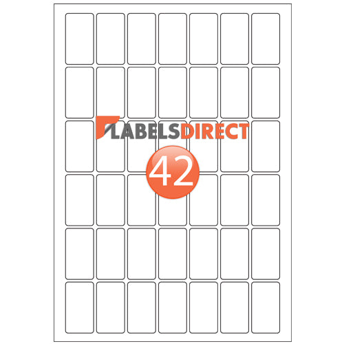 SLd25-45 - Rectangle Labels 25mm x 45mm
