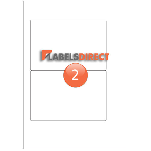 XLD-101-152 Round Cornered Labels 152.4mm x 101mm