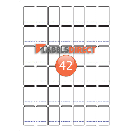 XLD-26-44 Round Cornered Labels 26mm x 44mm. Pricing Label