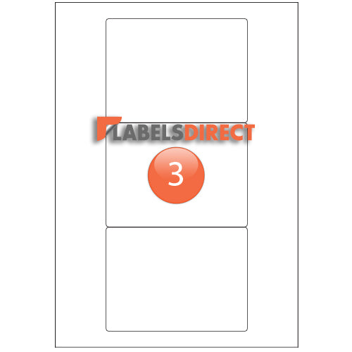 XLD-90-122 Round Cornered Labels 122mm x 90mm