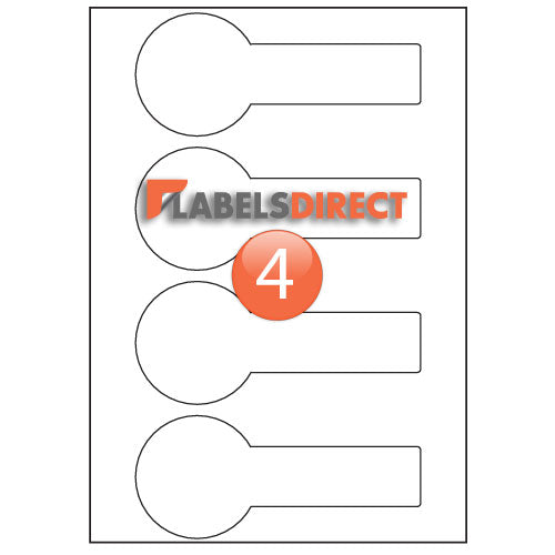 XTS-4 Tamper Seal Labels 69mm Diameter