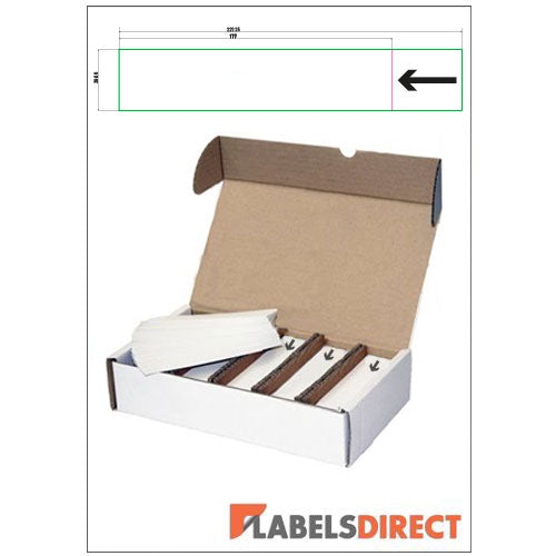 NS2 - Neopost Quadent Extended Single Franking Labels 177mm x 39mm