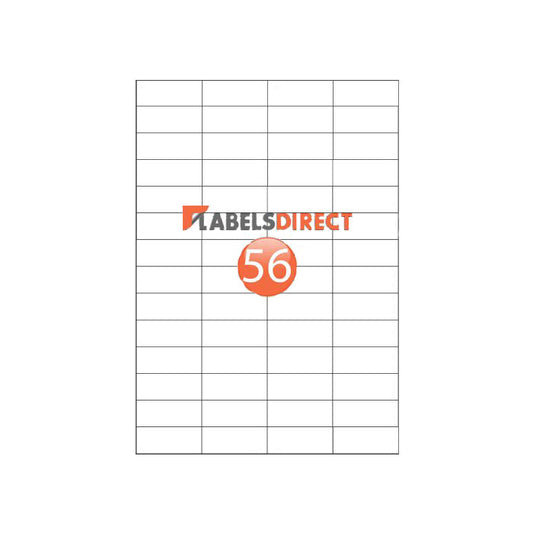 VSL56 - Square Cornered Labels 52.5mm x 21.2mm