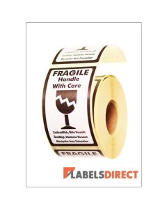 LD-PL06 - Fragile Packaging Labels 120mm x 70mm