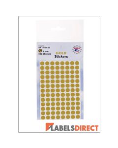 Gold Dot Stickers