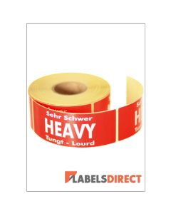 LD-SPL06 - Heavy Packaging Labels 136mm x 50mm