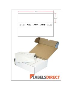 Neo Post PBD1 - Double Franking Labels 152mm x 41mm