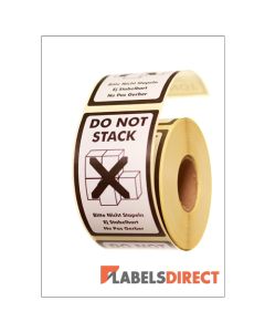 LD-PL03 - Do Not Stack Packaging Labels 120mm x 70mm