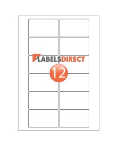 SL12VF - Video Face Labels 76.2mm x 46.4mm