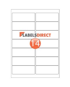 LL14 - Round Cornered Labels 99.1mm x 38.1mm
