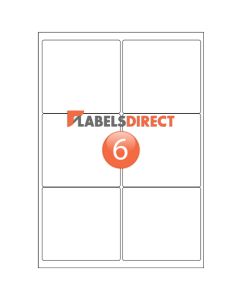 LL6 - Round Cornered Labels 99.1mm x 93.1mm