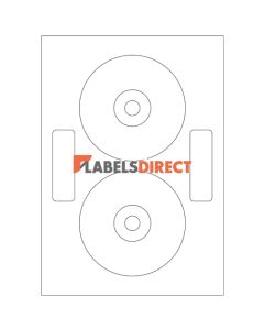 SL2N - Neato Compatible CD/DVD Labels 118mm