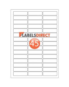 SLd17-62 - Rectangle Labels 62mm x 17.25mm