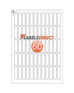 SLd12-50 - Rectangle Labels 12.7mm x 50.8mm
