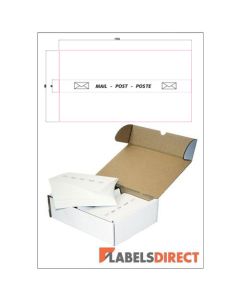 PBD2 - Double Long Franking Labels 177.8mm x 41mm